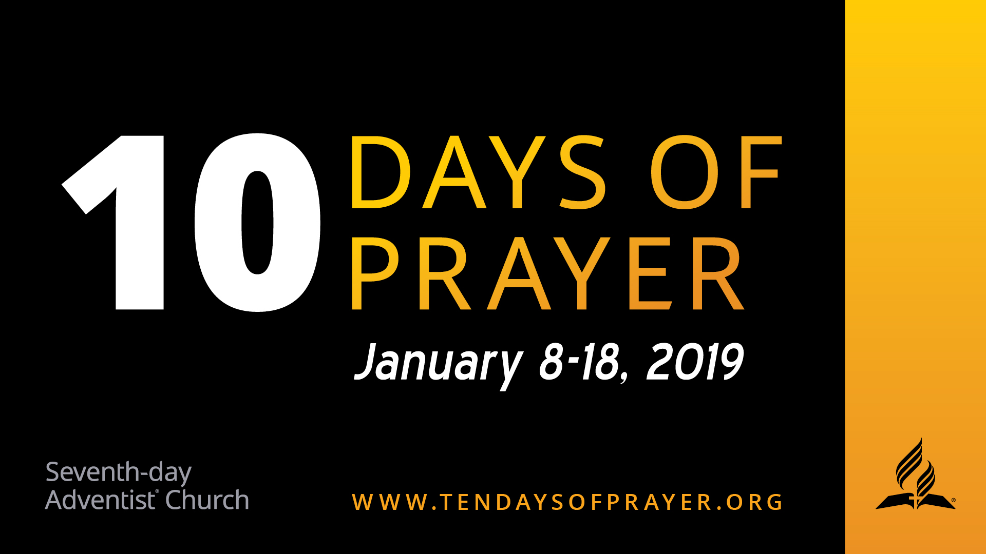 10 days of prayer 2019 sacramento central seventh day adventist church