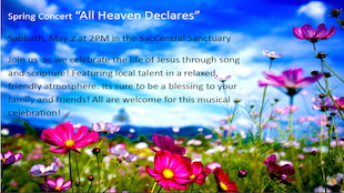 Annual Spring Concert: All Heaven Declares