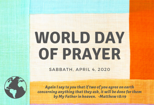 World Day of Prayer April 2020