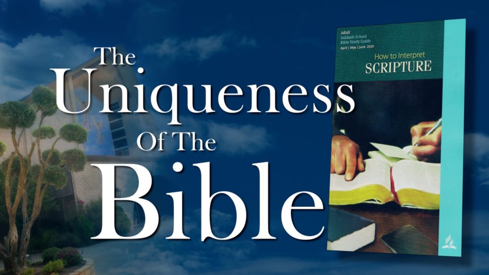 The Scriptures: The Uniqueness Of The Bible (1 of 13)