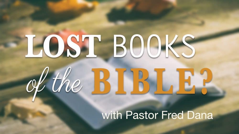 Lost Books of the Bible?