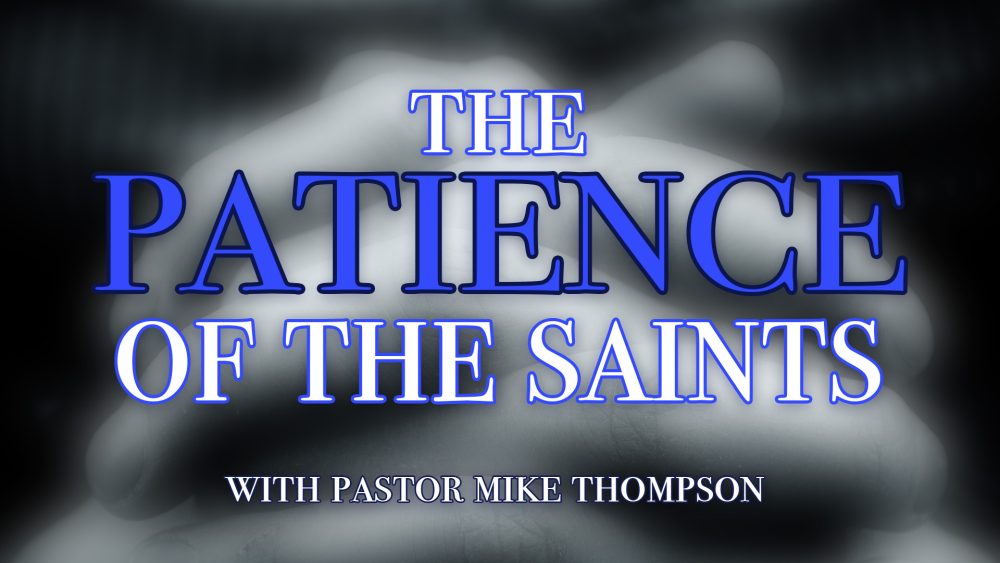 The Patience Of The Saints, Part 2