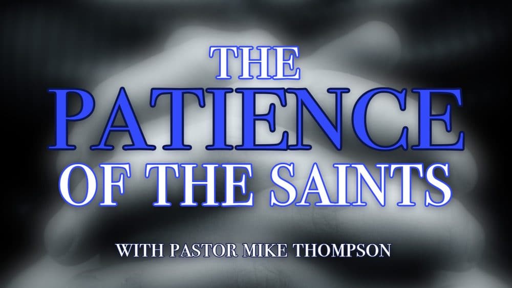 The Patience Of The Saints Image