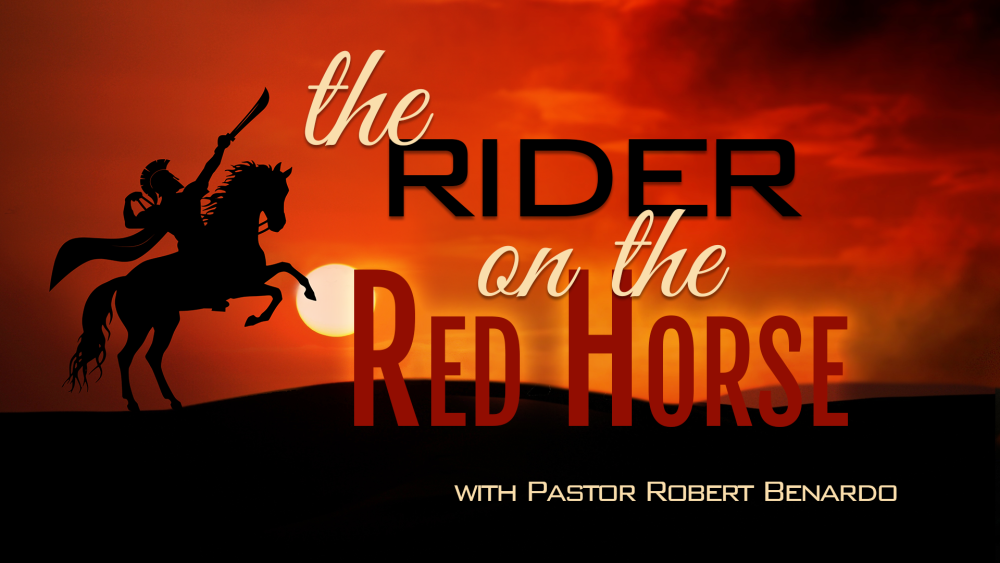 The Rider on the Red Horse Image